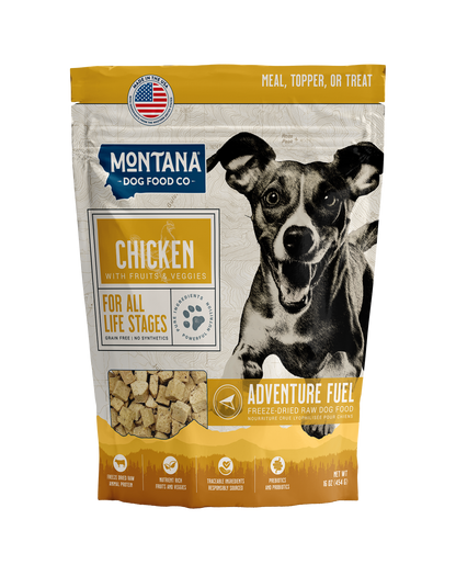 Adventure Fuel Freeze-dried Raw Grain-free Dog Food: 3 Pack