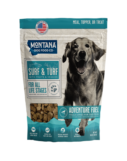 Adventure Fuel Freeze-dried Raw Grain-free Dog Food: 3 Pack