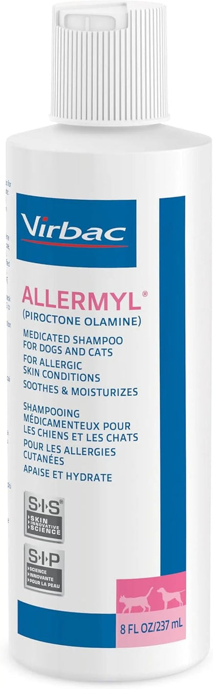 Medicated Pet Shampoo for Dogs & Cats – Hypoallergenic, Soothing, Moisturizing
