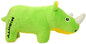 Safari Rhinoceros Green Dog Toy