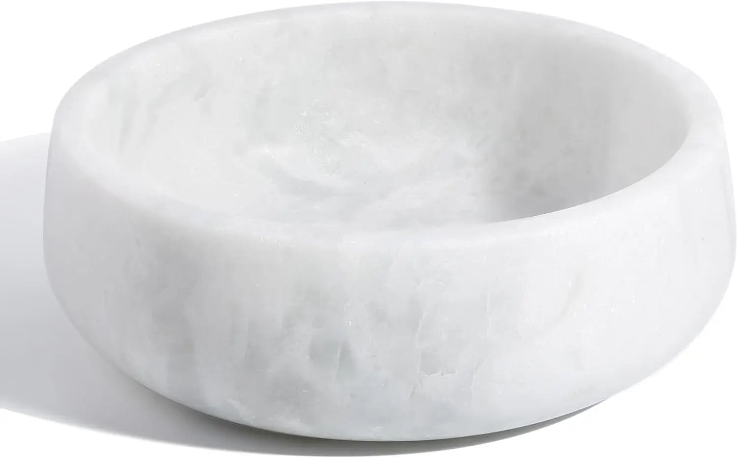 Natural Marble Dog & Cat Bowl | Weighted Non-Slip Pet Food & Water Dish