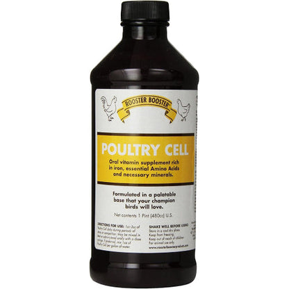 Rooster Booster Poultry Cell Bird Vitamin Supplement 16 oz.