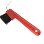 Rubber Hoof Pick & Brush for Horses, Assorted Colors