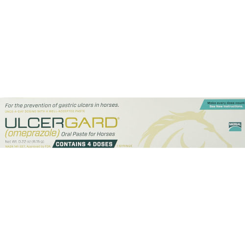 UlcerGard (Omeprazole) Oral Paste for Horses 6.15g Each