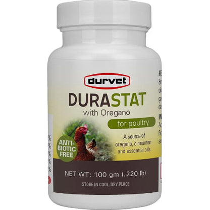 Durvet Durastat With Oregano For Poultry Antibiotic Free 100GM