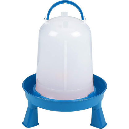 Double-Tuf Poultry Waterer with Legs for Chickens & Birds 3 Quart