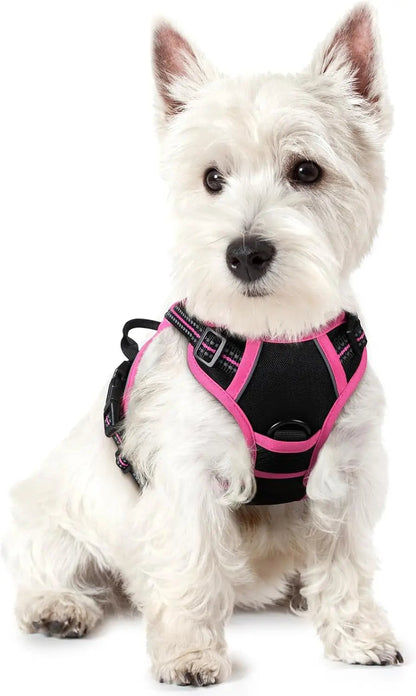 No Pull Dog Harness Reflective Adjustable Oxford Vest Dogs Control (All Sizes)