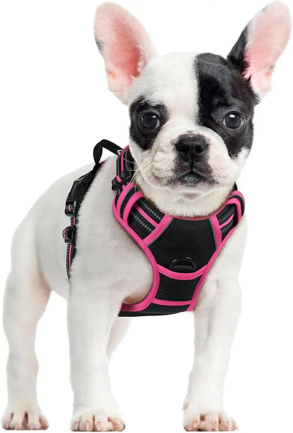 No Pull Dog Harness Reflective Adjustable Oxford Vest Dogs Control (All Sizes)