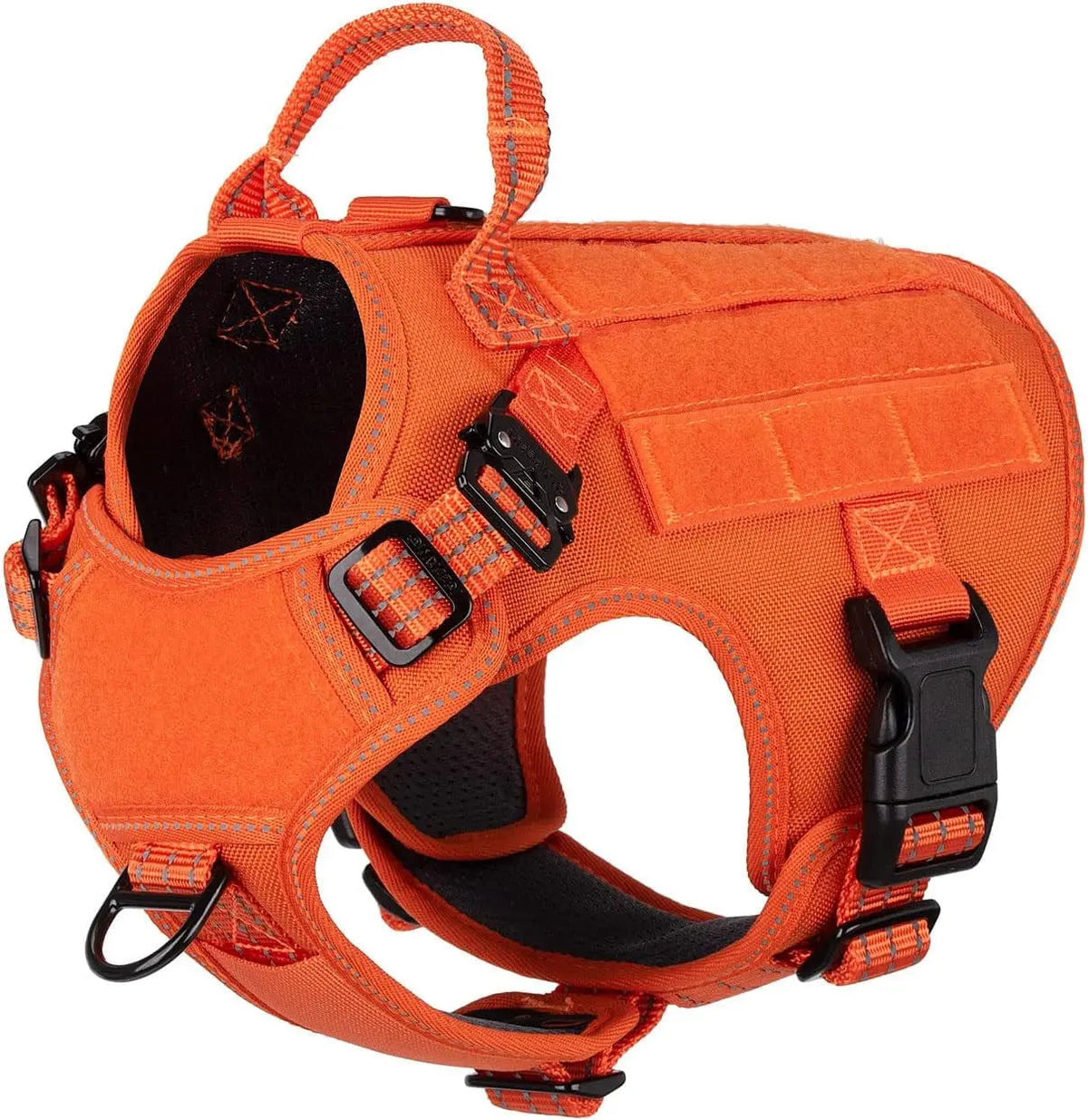 No-Pull Tactical Dog Harness with Handle –Heavy-Duty Adjustable Vest (all sizes)