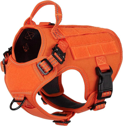 No-Pull Tactical Dog Harness with Handle –Heavy-Duty Adjustable Vest (all sizes)