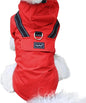 Outdoor Waterproof Dog Raincoat w/ Hood Reflective Sizes XS–XL in 4 Colors