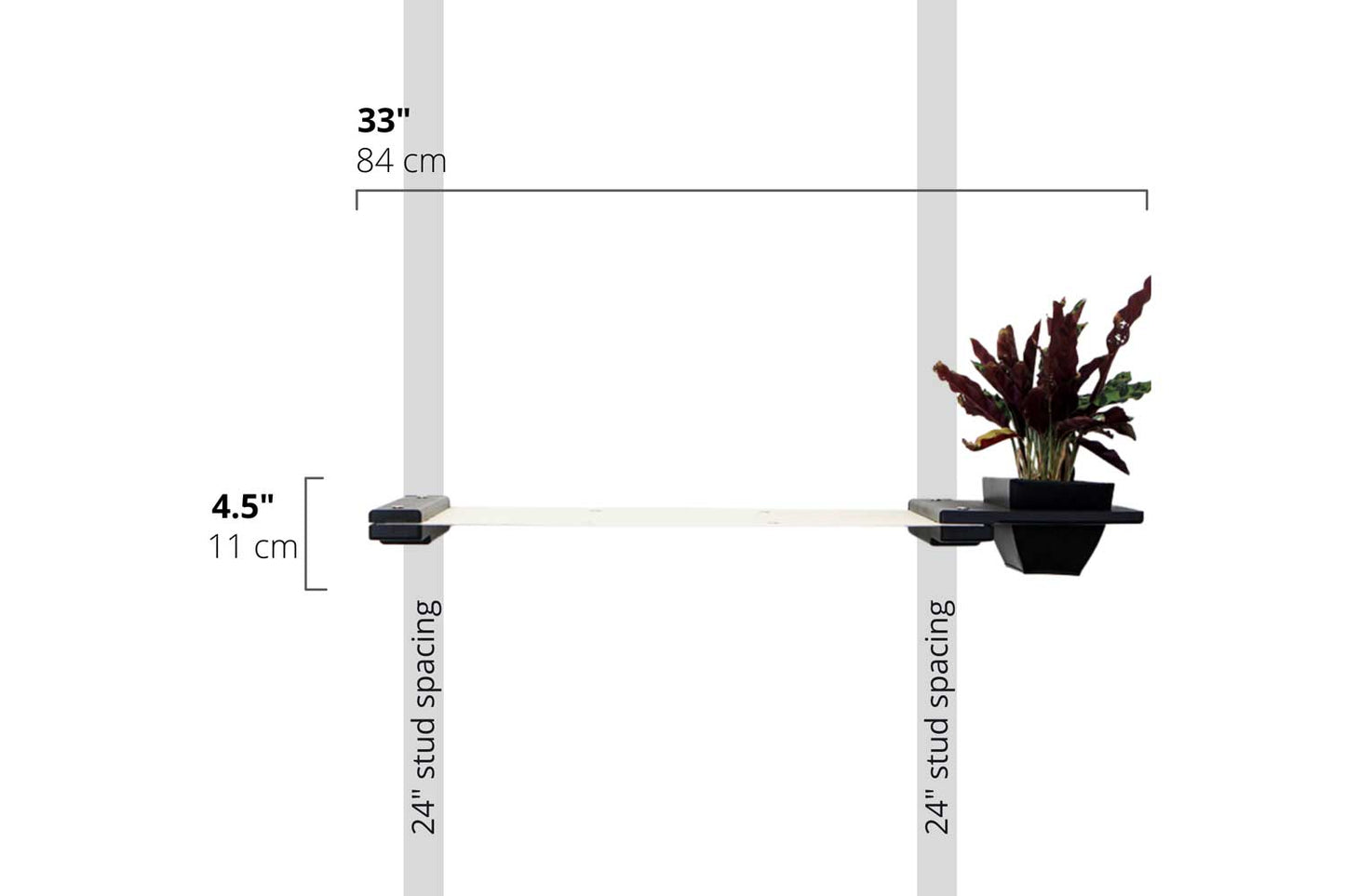 Cat Hammock Wall with Planter