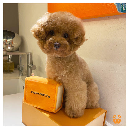 CHEWY PAWTTON PLUSH DOG TOY