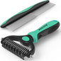 Pet Grooming Brush Comb Deshedding Dematting Tool Cats Dogs