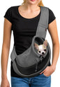Pet Sling Carrier Adjustable Breathable Hands Free Small Dog Cat Travel
