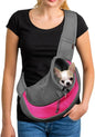 Pet Sling Carrier Adjustable Breathable Hands Free Small Dog Cat Travel