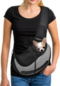 Pet Sling Carrier Adjustable Breathable Hands Free Small Dog Cat Travel