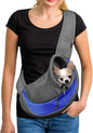 Pet Sling Carrier Adjustable Breathable Hands Free Small Dog Cat Travel