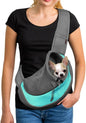 Pet Sling Carrier Adjustable Breathable Hands Free Small Dog Cat Travel