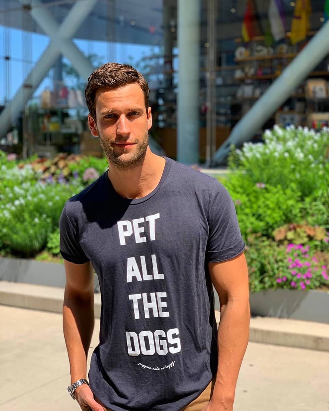 Pet All The Dogs | Uni-Sex Crewneck Tee
