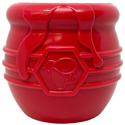 Honey Pot Dog eCup Treat Dispenser | Durable PUP-X Rubber Enrichment Toy | USA Made