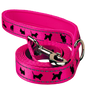 Pink Dog Leash by EcoBark - Padded Comfort Grip Leash - 4ft, 5ft, and 6ft Leash for Teacup, Small, and Medium Dogs