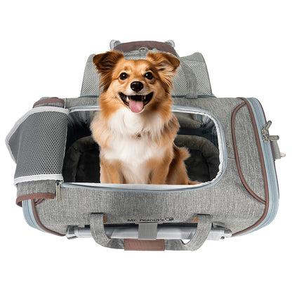 Mr. Peanut's Gold Series Big Apple XL Expandable Pet Carrier V3.0