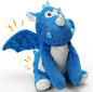 Plush Crinkle Squeaky Dog Toy for Small Medium & Large Dogs – Tough Chew