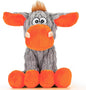 Plush Crinkle Squeaky Dog Toy for Small Medium & Large Dogs – Tough Chew