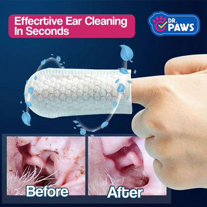 Ear Relief Finger Wipes for Pets (50 Count)