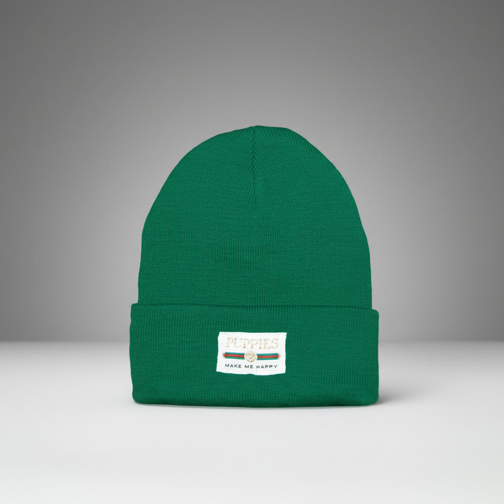 Pup Lux Gold Label Waffle Beanie | Best Gift for Dog Lovers | 10 Colors
