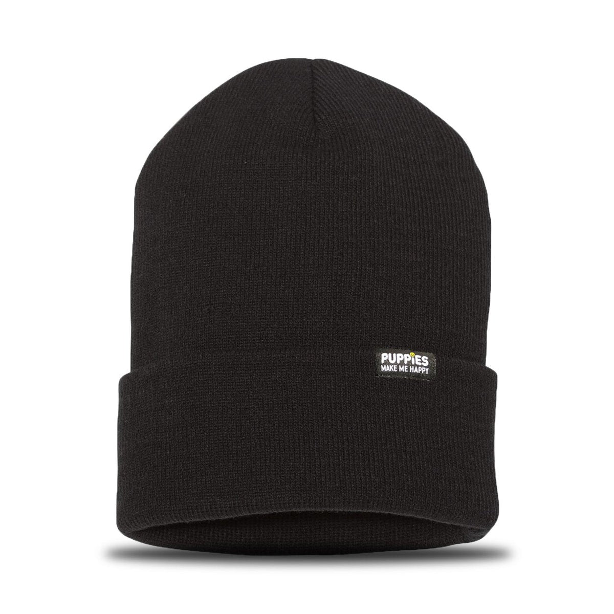 Puppies Make Me Happy Hipster Beanie | Gift for Dog Lovers | 5 Colors