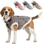 Retro Aviator Dog Jacket Faux Leather Sherpa Coat XS-3XL Winter