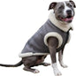 Retro Aviator Dog Jacket Faux Leather Sherpa Coat XS-3XL Winter