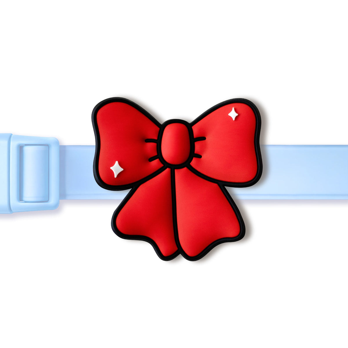 Ribbon Red Jiby Dog Charm