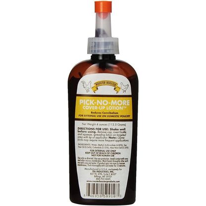 Rooster Booster Pick-No-More Lotion Control Cannibalism In Poultry 4 oz.