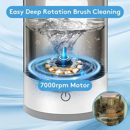 USB Electric Makeup Brush Cleaner - ON SALE - 3 In 1 Portable Drying Rack & Quick Dry Tool