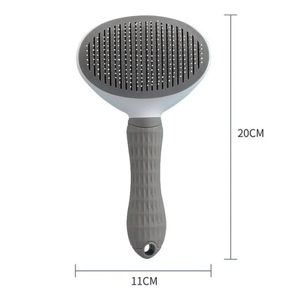 Pet Dog Hair Brush & Cat Comb | Deshedding Grooming Brush for Dogs & Cats