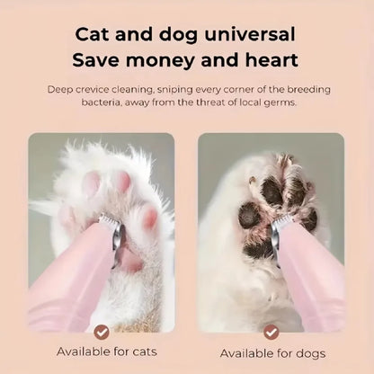 Electric Pet Trimmer for Cats & Dogs – Quiet USB Trimmer | Whisker House