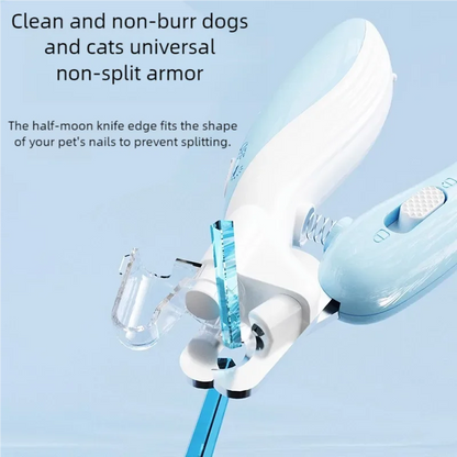Professional Pet Nail Clippers with LED Light | Safe Dog & Cat Nail Trimmer