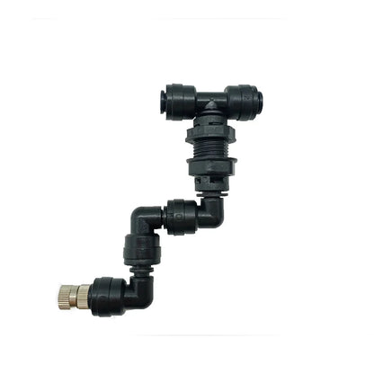 360° Adjustable Reptile Misting Nozzle – High-Pressure Fogger for Terrariums, Greenhouses, and Rainforest Enclosures