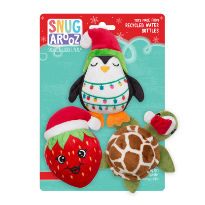 Christmas Fun (Baby Berry, Shelldon & Merry Penguin) 3pk