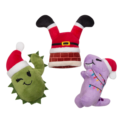 Santa's Fun (Baby T-Rex, Santa, Cactus) 3 pk