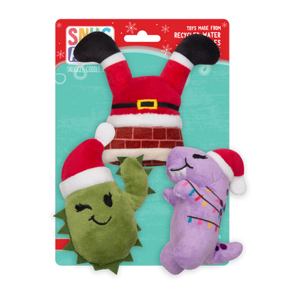 Santa's Fun (Baby T-Rex, Santa, Cactus) 3 pk