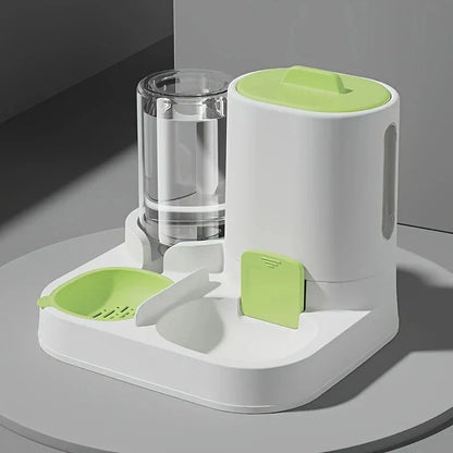 1-Pack Automatic Cat Water Dispenser & Feeder – Large Capacity Spill-Proof