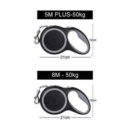 Dog Strong Retractable Leash 16ft & 26ft | Heavy Duty Dog Leash for Large & Small Dogs