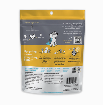 Break An Egg Soft Baked Dog Treat - Bacon and Cheese flavor