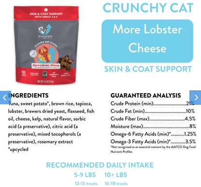 More Lobster, Cheese Cat Treats