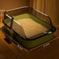 Splashproof Semi Closed Cat Toilet | Large Capacity Cat Litter Box