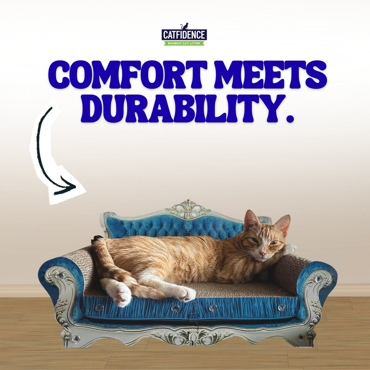 Catfidence® Cat Scratcher Sofa